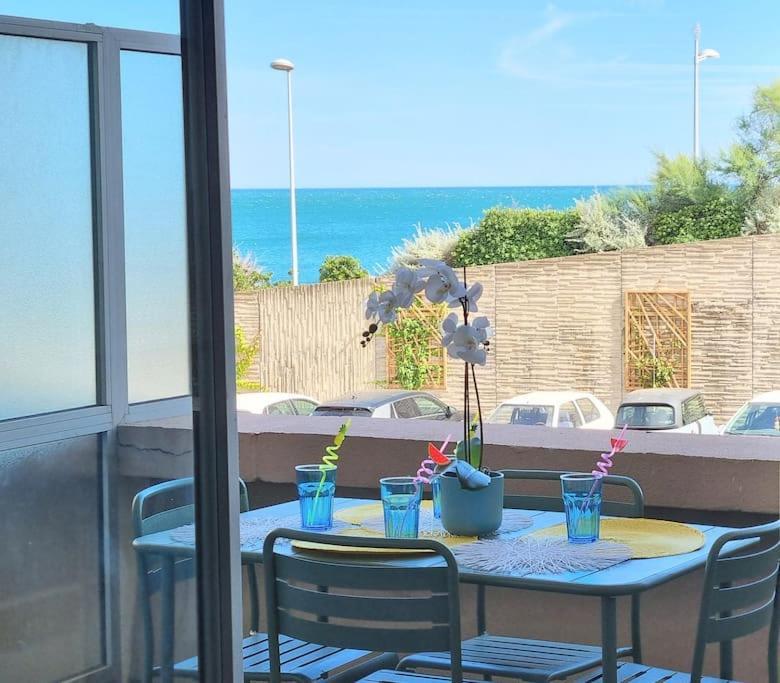Le Marty 7 Vue Mer Centre Terrasse Garage Piscine Climatisation Sete Exterior photo